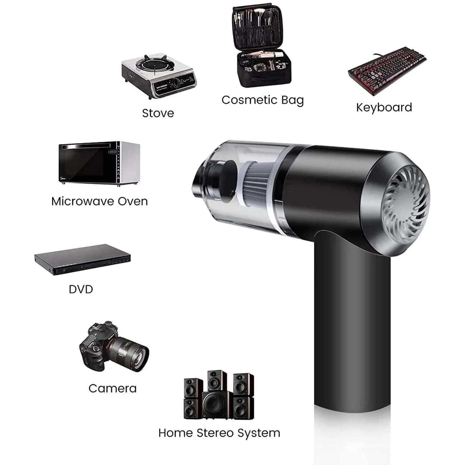 BD Portable Air Duster Wireless Vacuum Cleaner - Quik O Mart