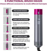 5 in 1 Multifunctional Hair Dryer Styling Tool, Detachable 5-in-1 Multi-Head Hot Air Comb, The Negative Ion Automatic Suction Hair Curler - Quik O Mart