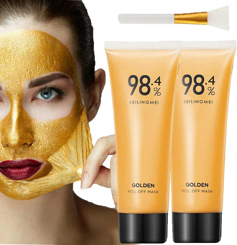 Gold Peel off Mask (Pack of 2) - Quik O Mart