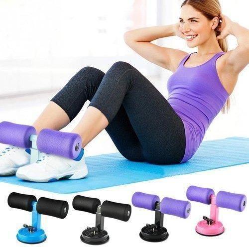Sit-ups and Push-ups Assistant for Lose Weight Ab Exerciser Sit-up Bar (Multicolor) - Quik O Mart