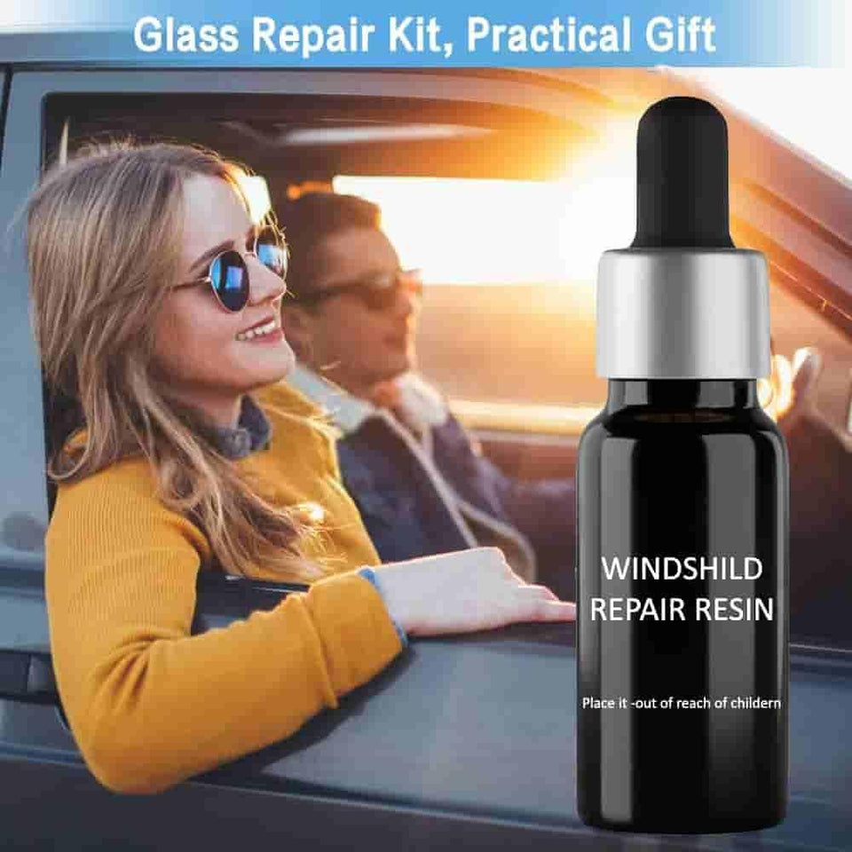 Glass Repair Kit Pack of 1 - Quik O Mart