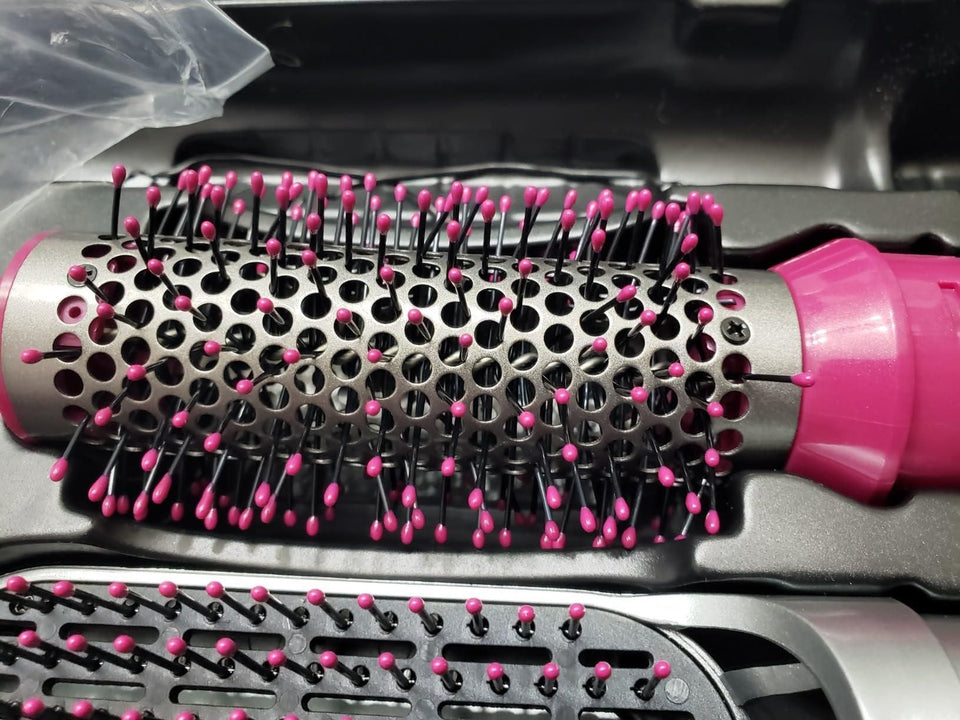 5 in 1 Multifunctional Hair Dryer Styling Tool, Detachable 5-in-1 Multi-Head Hot Air Comb, The Negative Ion Automatic Suction Hair Curler - Quik O Mart