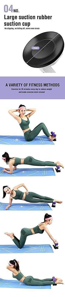 Sit-ups and Push-ups Assistant for Lose Weight Ab Exerciser Sit-up Bar (Multicolor) - Quik O Mart