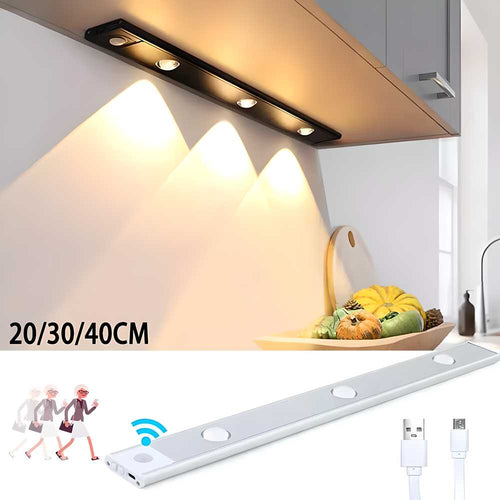 LED PIR Motion Sensor Cabinet  With USB Rechargeble - Quik O Mart