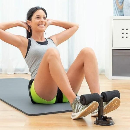Sit-ups and Push-ups Assistant for Lose Weight Ab Exerciser Sit-up Bar (Multicolor) - Quik O Mart